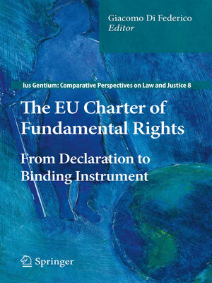 cover image of The EU Charter of Fundamental Rights
